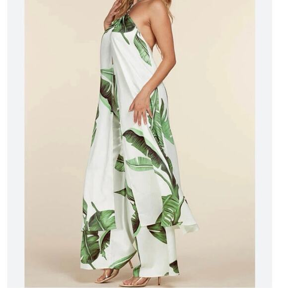 L’ATISTE Pants - NWT L’ATISTE by Amy 2 piece set Palm tree resort vacation summer party dinner